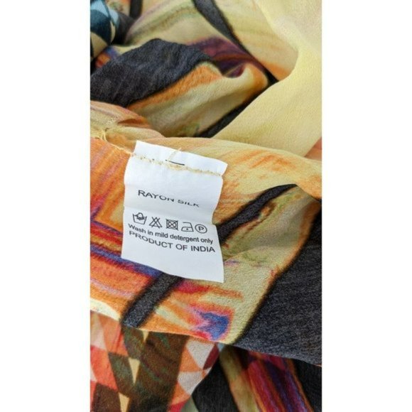 Vizcosa Embellished Silk Kaftan - Picture 8 of 8